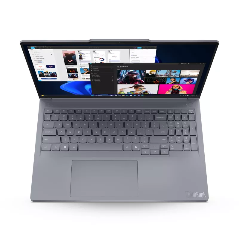Portatīvais dators Lenovo ThinkBook 16p G6 ADR — AMD Ryzen 9 8940HX, 16 collu WQXGA, 64 GB DDR5, 1 TB SSD, RTX 5060, Windows 11 Pro