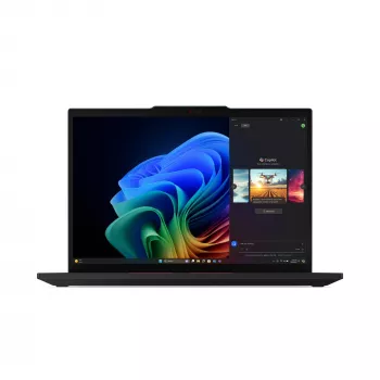 Lenovo ThinkPad T14 Gen 6 (AMD) Copilot+ PC portatīvais dators, AMD Ryzen AI 7 PRO 350, 35,6 cm (14 collu) WUXGA IPS, 32 GB DDR5-SDRAM, 1 TB SSD, AMD Radeon 860M, Wi-Fi 7, Windows 11 Pro, vācu tastatūra, melns