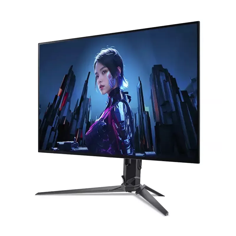 Datora monitors Acer X32X3BMIIPHUZX 31,5 collas 4K UHD OLED 3840x2160, 0,01 ms, USB-C, skaļruņi, VESA, augstumā regulējams, melns