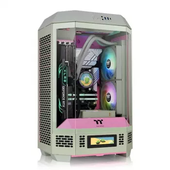 Thermaltake Tower 300 Matcha Plum Micro Tower PC korpuss
