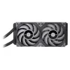 Universāla šķidruma dzesētāja Thermaltake CL-W322-PL12GM-B 12 cm melns pelēks 2500 RPM 72.69 m³/h