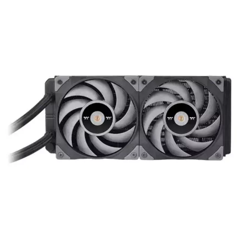 Universāla šķidruma dzesētāja Thermaltake CL-W322-PL12GM-B 12 cm melns pelēks 2500 RPM 72.69 m³/h