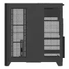 PC korpuss Thermaltake View 390 Air Midi Tower — melns, atbalsta PS2 barošanas bloku, 3,5 collu HDD, 2,5 collu SSD, līdz 200 mm priekšējiem ventilatoriem