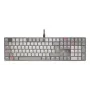 CHERRY KC 500 MX LP tastatūra Mājai/Birojam USB QWERTZ vācu Pelēka