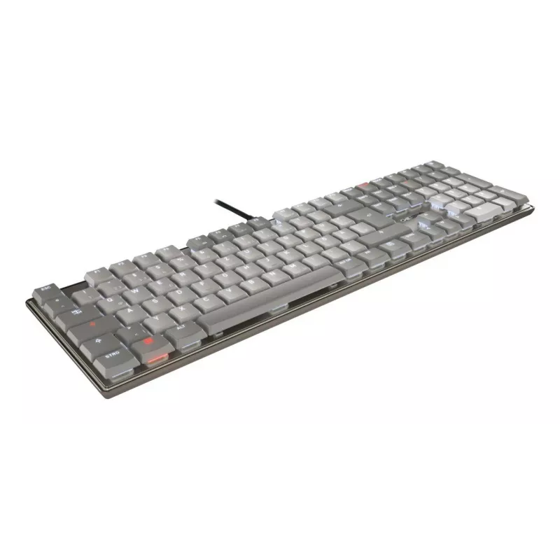 CHERRY KC 500 MX LP tastatūra Mājai/Birojam USB QWERTZ vācu Pelēka