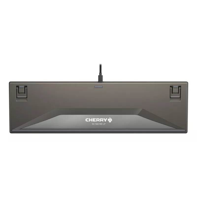 CHERRY KC 500 MX LP tastatūra Mājai/Birojam USB QWERTZ vācu Pelēka