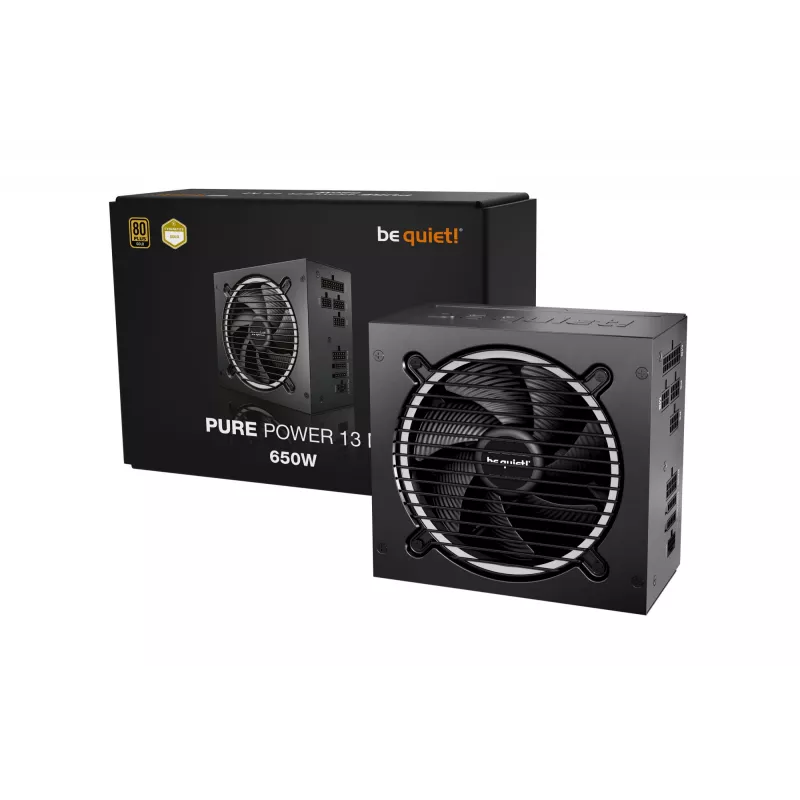 be quiet! Pure Power 13 M | 650W barošanas bloks 20+4 pin ATX ATX Melns