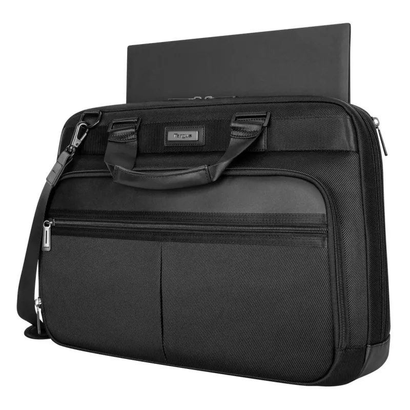 Targus TBT932GL portatīvā datora soma 40,6 cm (16 collu) Portfelis Melna