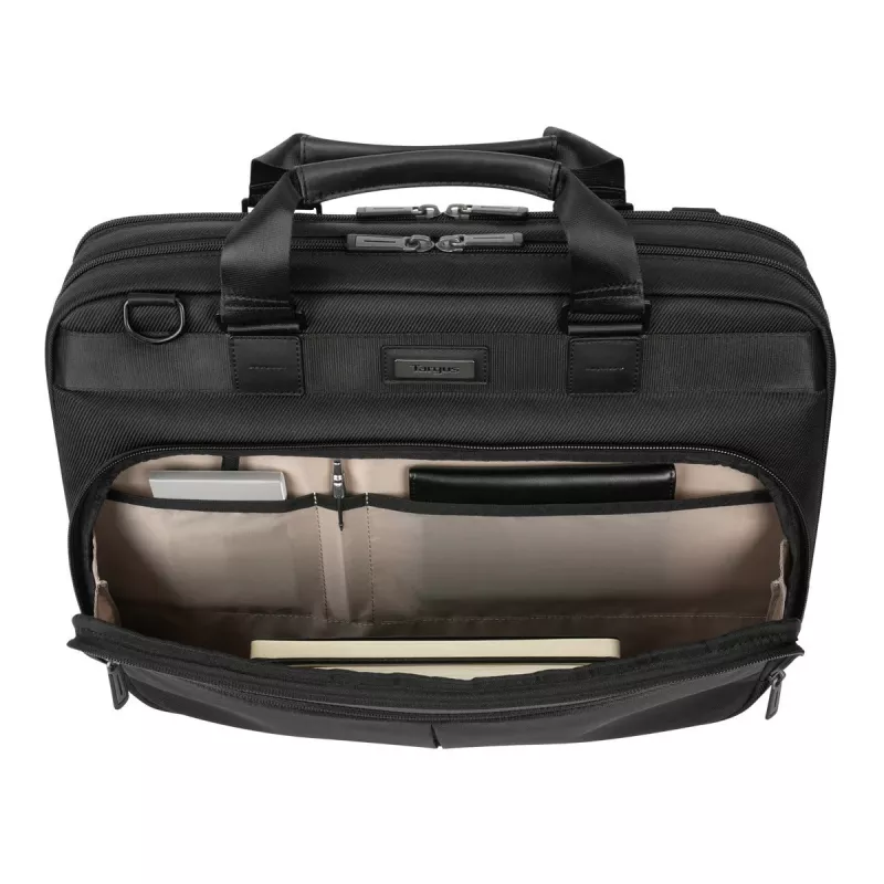 Targus TBT932GL portatīvā datora soma 40,6 cm (16 collu) Portfelis Melna