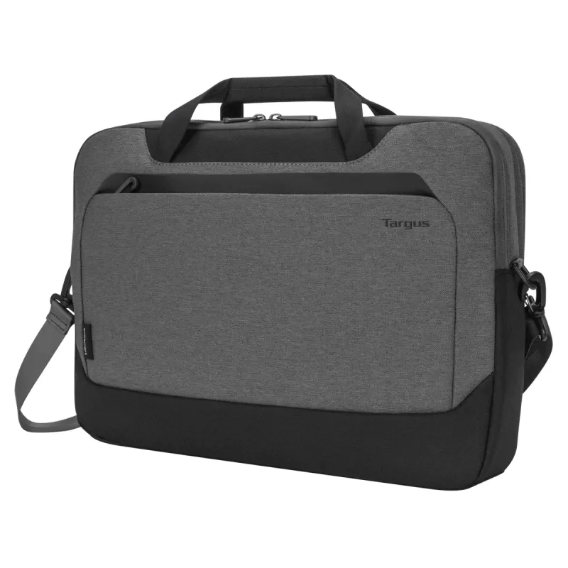 Targus CypressEco 39,6 cm (15,6 collu) portfelis Melns, Pelēks