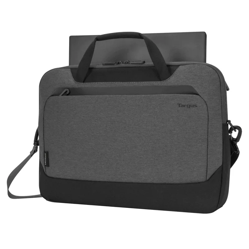 Targus CypressEco 39,6 cm (15,6 collu) portfelis Melns, Pelēks