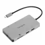 Targus DOCK423EU klēpjdatora dokstacija/portu replikators, vadu, USB 3.2 Gen 1 (3.1 Gen 1) Type-C, sudraba