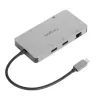 Targus DOCK423EU klēpjdatora dokstacija/portu replikators, vadu, USB 3.2 Gen 1 (3.1 Gen 1) Type-C, sudraba