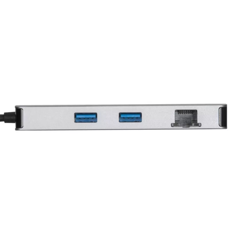 Targus DOCK423EU klēpjdatora dokstacija/portu replikators, vadu, USB 3.2 Gen 1 (3.1 Gen 1) Type-C, sudraba