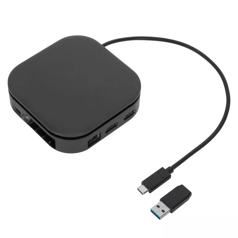 Targus DOCK116GLZ klēpjdatora dokstacija/portu replikators ar vadu USB 3.2 Gen 2 (3.1 Gen 2) Type-C melna