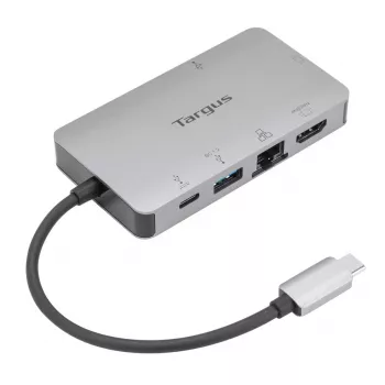 Dokingstacija Targus DOCK419 vadu USB 3.2 Gen 1 Type-C pelēka