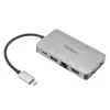 Dokingstacija Targus DOCK419 vadu USB 3.2 Gen 1 Type-C pelēka
