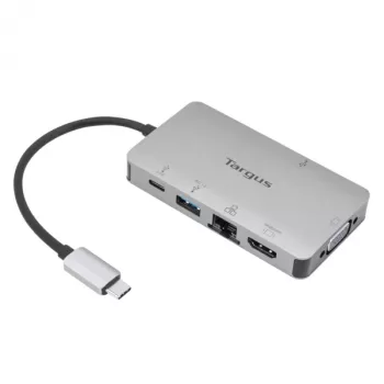 Dokingstacija Targus DOCK419 vadu USB 3.2 Gen 1 Type-C pelēka