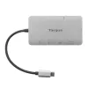 Dokingstacija Targus DOCK419 vadu USB 3.2 Gen 1 Type-C pelēka