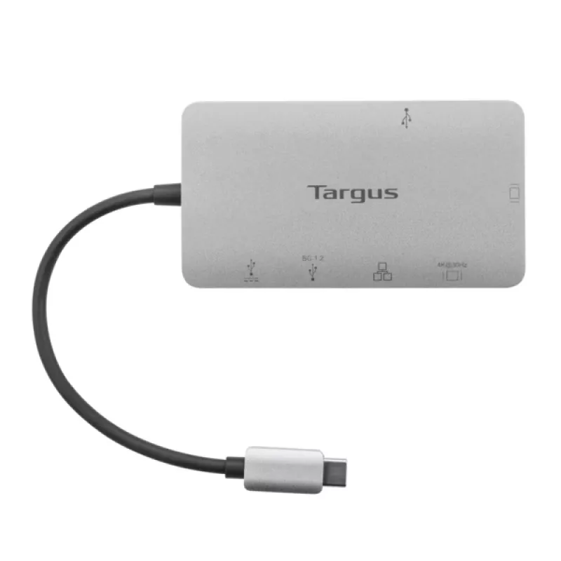 Dokingstacija Targus DOCK419 vadu USB 3.2 Gen 1 Type-C pelēka
