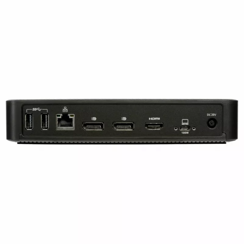 Targus DOCK460EUZ klēpjdatora dokstacija/portu replikators, vadu, USB4, melns