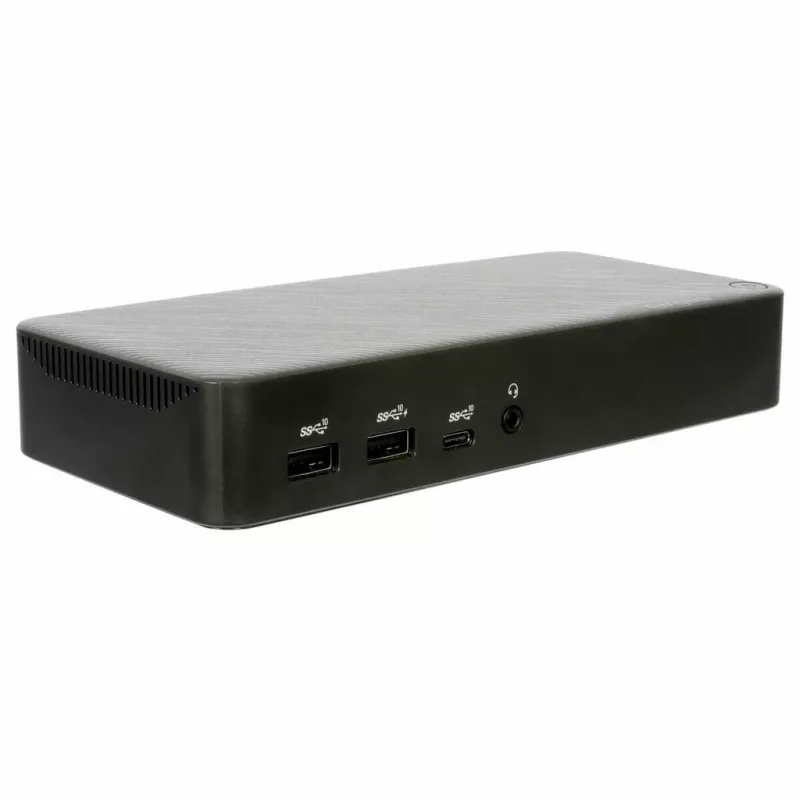 Targus DOCK460EUZ klēpjdatora dokstacija/portu replikators, vadu, USB4, melns