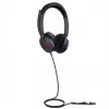 Yealink UH48 Dual Teams USB-C/A austiņas, vadu, zvaniem / mūzikai, 20–20000 Hz, 169 g, austiņas, melnas