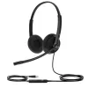 Yealink UH34 Lite Dual Teams Headset, vadu, 20 - 20000 Hz, birojs/zvanu centrs, 110 g, austiņas, melnas