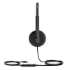 Yealink UH34 Lite Dual Teams Headset, vadu, 20 - 20000 Hz, birojs/zvanu centrs, 110 g, austiņas, melnas