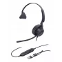 Yealink UH42 Mono UC USB-C/A austiņas, vadu, zvani/mūzika, 20 - 20000 Hz, 116 g, austiņas, melnas