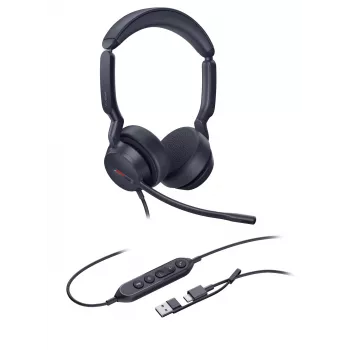 Yealink UH44 Dual UC USB-C/A austiņas