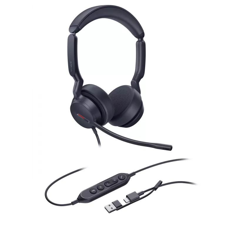 Yealink UH44 Dual UC USB-C/A austiņas