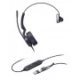 Yealink UH44 Mono Teams USB-C/A austiņas, vadu, 20 - 20000 Hz, birojs/zvanu centrs, 127 g, austiņas, melnas