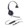 Yealink UH46 Mono Teams USB-C/A austiņas, vadu, 20–20000 Hz, birojam/zzvanu centram, 127 g, austiņas, melnas