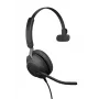 Jabra Evolve2 40 SE austiņas, vadu, galvas stīpa, birojs/zvanu centrs, USB Type-C / USB Type-A, melna