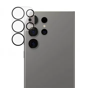 Kameras objektīva aizsargs PanzerGlass Samsung Galaxy S24 Ultra pret skrāpējumiem un triecieniem