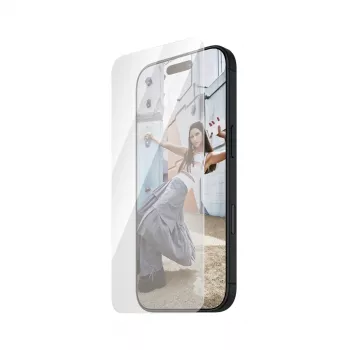 PanzerGlass SAFE. by ® ekrāna aizsargs iPhone 16 Plus | 15 Plus | Īpaši plata piegulēšana