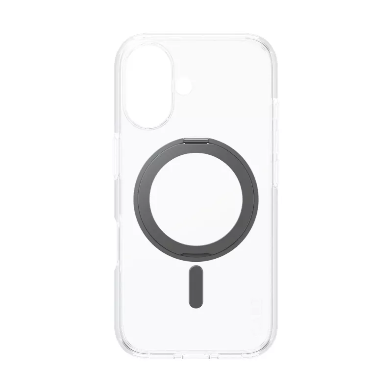 PanzerGlass CARE™ by ® vāciņš Transparent ar melnu statīvu un MagSafe iPhone 16