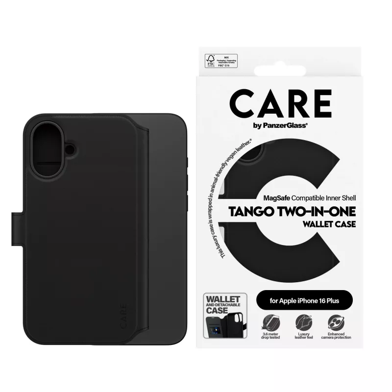 PanzerGlass CARE™ by ® Tango 2-in-1 maciņš-korpuss ar MagSafe iPhone 16 Plus