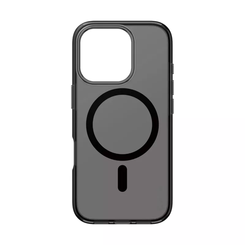 Cover PanzerGlass CARE by Flagship Case Urban Combat Smokey w. Melns MagSafe iPhone '24 6.3 inch Pro