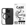 PanzerGlass CARE™ by ® Urban Combat Case Caurspīdīgs ar Melnu Rāmi un MagSafe iPhone 16 Pro