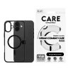 PanzerGlass CARE™ by ® Urban Combat Case Caurspīdīgs ar Melnu Rāmi un MagSafe iPhone 16 Plus