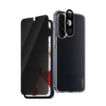 PanzerGlass ® | CARE by ® Flagship 3-in-1 privātuma komplekts Samsung Galaxy A56 5G