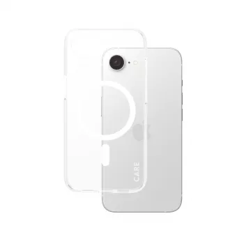 Cover PanzerGlass CARE by Flagship vāciņš Transparent Urban Combat balta Qi Saderīga iPhone 16e