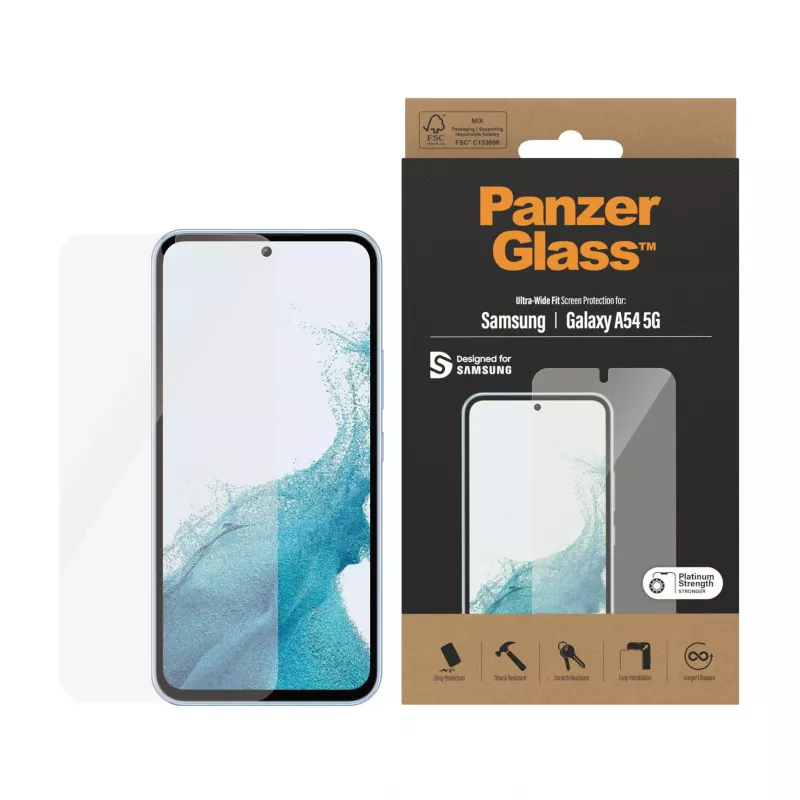 PanzerGlass ® ekrāna aizsargs Samsung Galaxy A54 5G | Īpaši plata pieguluma