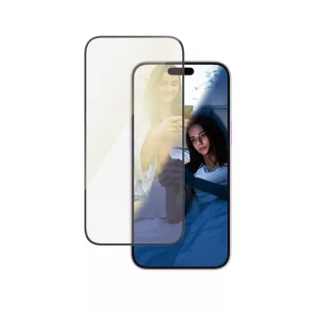 PanzerGlass® EyeCARE™ ekrāna aizsargs iPhone 16 Plus | 15 Plus | īpaši plata pielāgošana