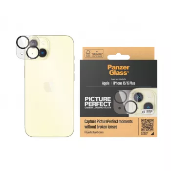 PanzerGlass ® PicturePerfect Kameras objektīva aizsargs iPhone 15 | 15 Plus