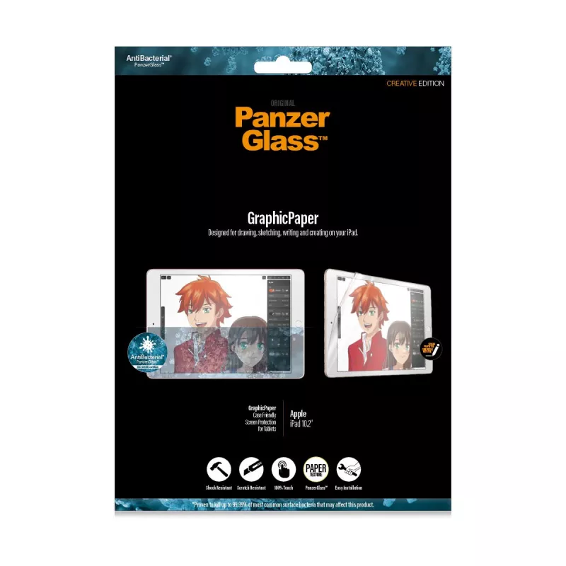 PanzerGlass ® GraphicPaper® ekrāna aizsargs iPad 10.2″ (2019-2021)