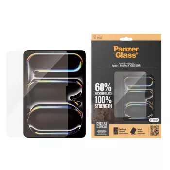 PanzerGlass ® ekrāna aizsargs iPad Pro 11'' (2024-2025) | Ultra-Wide Fit