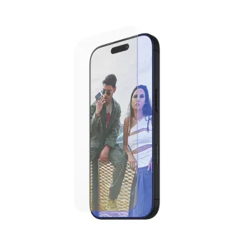 PanzerGlass SAFE. by ® pret zilās gaismas ekrāna aizsargs iPhone 16 Plus | 15 Plus | Ultra-Wide Fit
